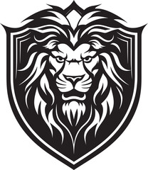 Lions Legend Emblem Logo Excellence Fierce Guardian Lion Icon Design