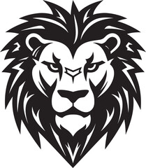 Stalking Excellence A Lion Logo Excellence Elegant Dominance The Black Vector Lion Design