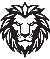 Elegance in Motion The Hunt for Excellence in Lion Logo Fierce Beauty The Untamed Prowess of Black Lion Icon