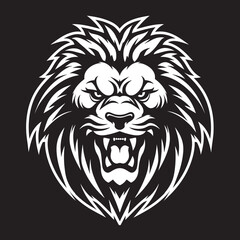 Majestic Mark Black Vector Lion Icon   The Symbol of Authority The Lions Grace Black Lion Emblem   The Graceful Authority
