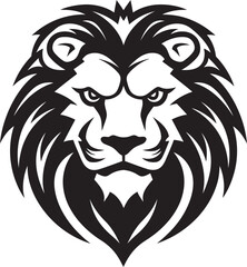 Majestic Legacy Black Lion Logo Design Excellence   The Legacy of Majesty Elegant Sovereign Black Vector Lion Icon   The Elegant Authority