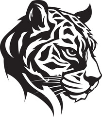 Shadowed Majesty Black Ocelot Insignia Graceful Prowess Ocelot Icon Design