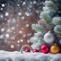 Fototapeta na wymiar christmas online card, christmas tree, baubles, lights, snow, gifts, santa claus, reindeer, star, carols, joy, love, family meeting, christmas eve, gingerbread, candies, advent calendar, snowman, 