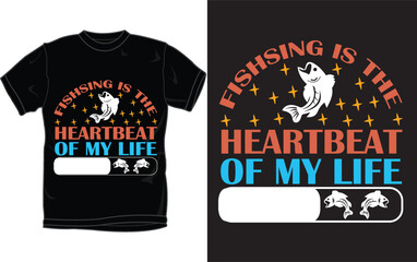 Fishing T-shirt design