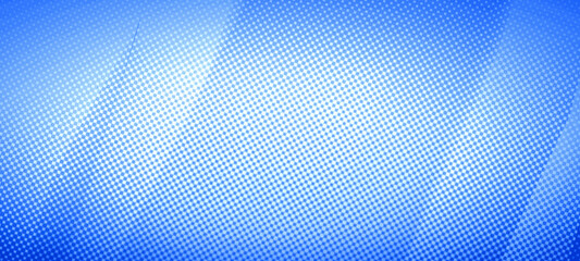 Blue widescreen background with copy space for text or image, Usable for banner, poster, Ad, events, party, sale, celebrations, and various design works