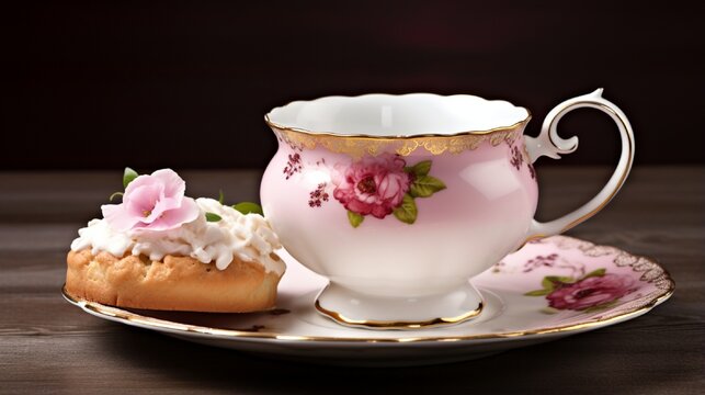 Fancy Tea Cup Images – Browse 5,688 Stock Photos, Vectors, and Video