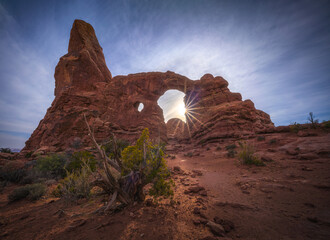 turret arch in arches national park, utah, usa © Christian B.