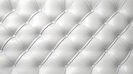 white leather upholstery - generative ai