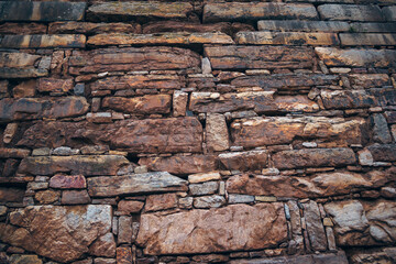 Ancestral Textures: Chavin Temple Wall