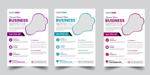 modern advertisement Flyer collection, set of flyer template, brochure, realtor, , leaflet, , digital marketing agency layout, cleaning service, construction flier, a4 business flyer in illustrator