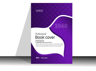 Modern  presentation book cover templates, layout in A4 size.