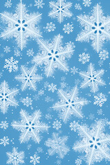 Fototapeta na wymiar Snowflakes. Snowflakes background. Snow. New Year. Lots of snowflakes. Snowing