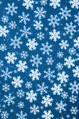 Snowflakes. Snowflakes background. Snow. New Year. Lots of snowflakes. Snowing