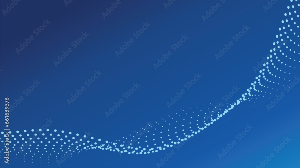 Aufkleber abstract geometric gradient backdrop. dots structure, shape. scientific background.