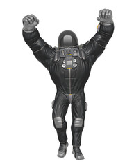 astronaut cartoon is the winner