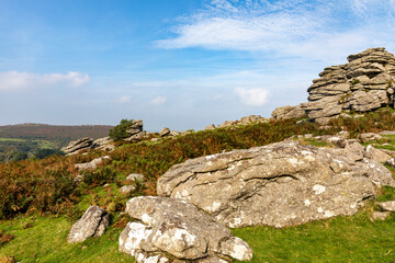 Hound Tor Dartmoor National Park England