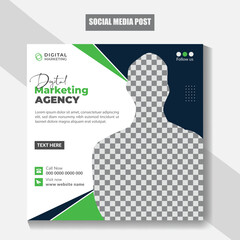 corporate social media post or template banner 