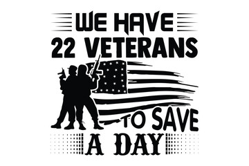 Veterans Day Sublimation Illustration