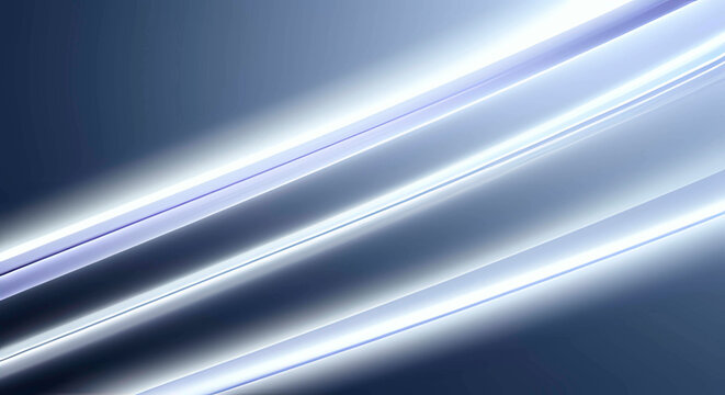Abstract background of silver beams of glowing energy.  AI Generated