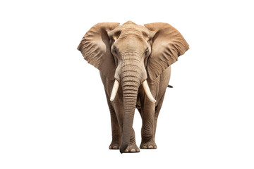 Fototapeta premium elephant isolated on white