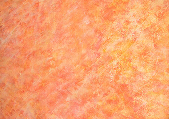 Fototapeta premium High Resolution painted surface wall on orange, yellow, red, Vintage texture backdrop, material free space for text , background texture abstract