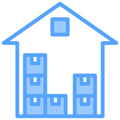 Wholesaler Blue Icon