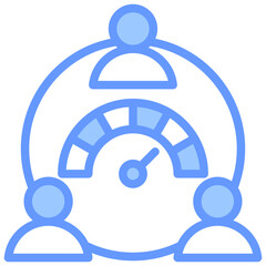 Performance Blue Icon