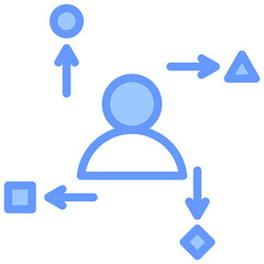 Adaptability Blue Icon
