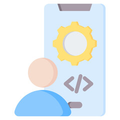 Application Developer Flat Icon