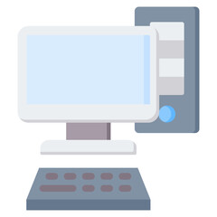 Computer Flat Icon