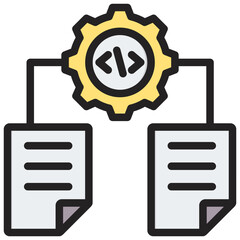 Schema Outline Color Icon