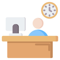 Serviced Offices Flat Icon