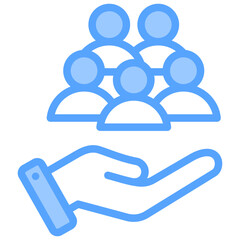 Employee Blue Icon