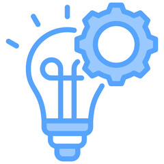 Creative Industries Blue Icon