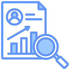 Portofolio Blue Icon