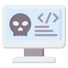Hacking Code Flat Icon