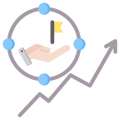 Ipo Process Flat Icon