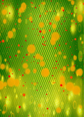 Green bokeh vertical background with copy space for text or your image, Simple Design for your ideas, Best suitable for online Ads, poster, banner, sale, celebrations and various design works