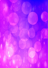 Pink bokeh vertical background with copy space for text or your image, Simple Design for your ideas, Best suitable for online Ads, poster, banner, sale, celebrations and various design works