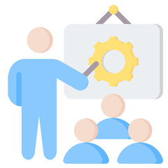 Training Flat Icon