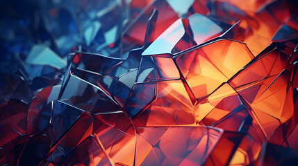 background with abstract glass