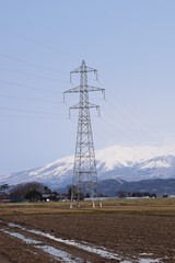 送電塔 高電圧交流