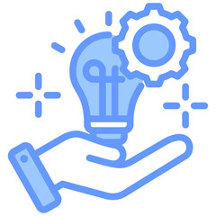 Innovation Blue Icon