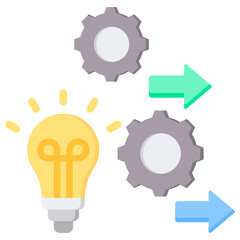 Implementation Flat Icon