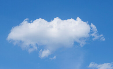 patterns of white clouds in the blue sky