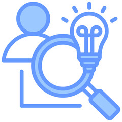 Identifying Solution Blue Icon