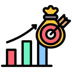 Targeting Outline Color Icon