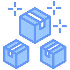 Product Differentiation Blue Icon