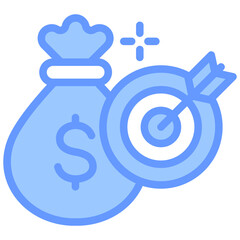 Effectiveness Blue Icon