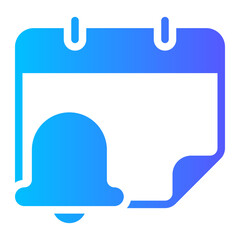 notification gradient icon